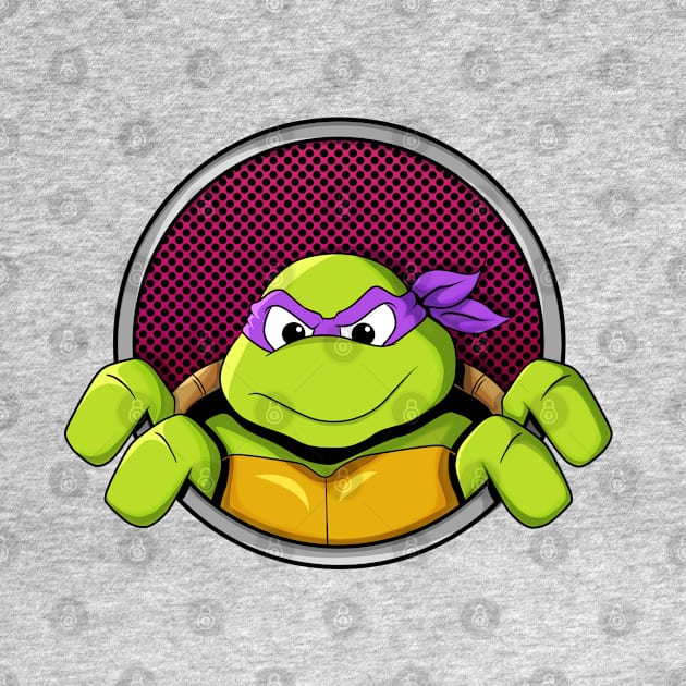 Turtle power Donnie by nicitadesigns